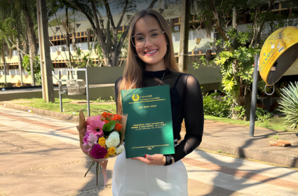 Luana Perdomo: excelência acadêmica construída com comprometimento e disciplina